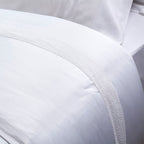 Σετ Παπλωματοθήκη 3τμχ Hauz Vegan Silk 260X250 White